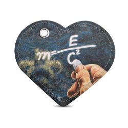 Key chain heart-shaped