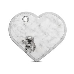 Key chain heart-shaped