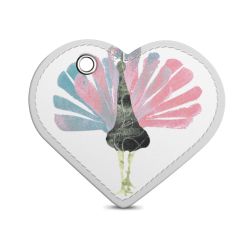 Key chain heart-shaped