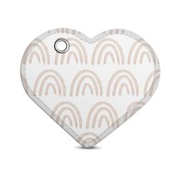 Key chain heart-shaped