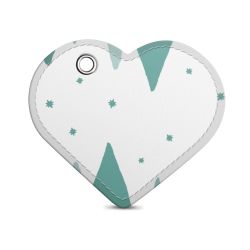 Key chain heart-shaped