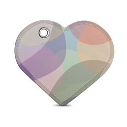 Key chain heart-shaped