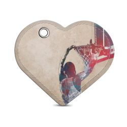 Key chain heart-shaped