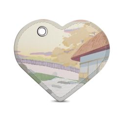 Key chain heart-shaped