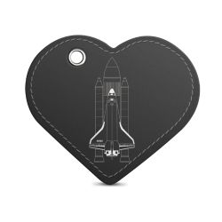 Key chain heart-shaped