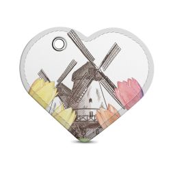 Key chain heart-shaped