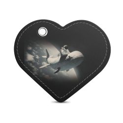 Key chain heart-shaped