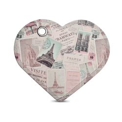 Key chain heart-shaped