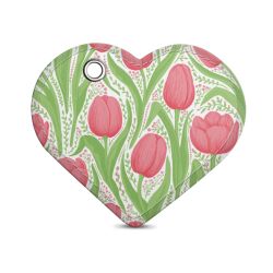 Key chain heart-shaped