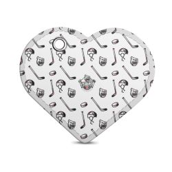 Key chain heart-shaped