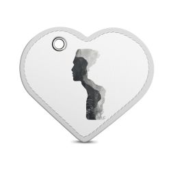 Key chain heart-shaped