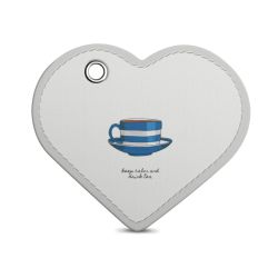 Key chain heart-shaped