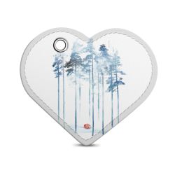 Key chain heart-shaped