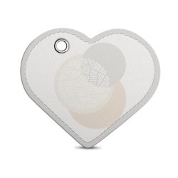 Key chain heart-shaped