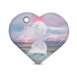 Key chain heart-shaped