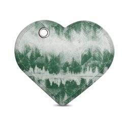 Key chain heart-shaped