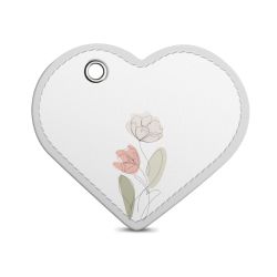 Key chain heart-shaped