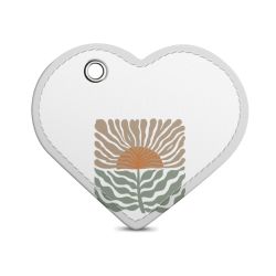 Key chain heart-shaped