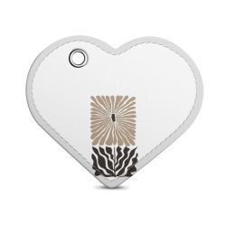Key chain heart-shaped