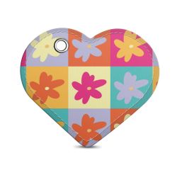 Key chain heart-shaped