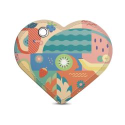 Key chain heart-shaped