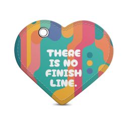 Key chain heart-shaped