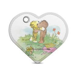 Key chain heart-shaped
