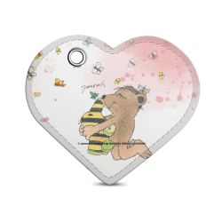 Key chain heart-shaped