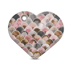 Key chain heart-shaped