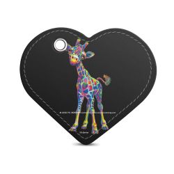 Key chain heart-shaped