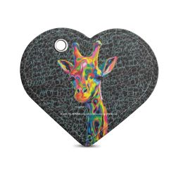 Key chain heart-shaped