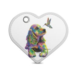 Key chain heart-shaped