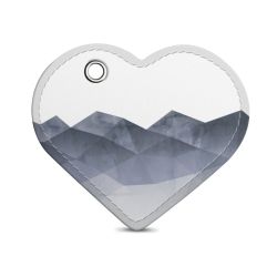 Key chain heart-shaped