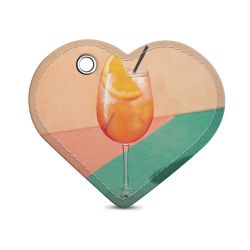 Key chain heart-shaped