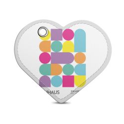 Key chain heart-shaped