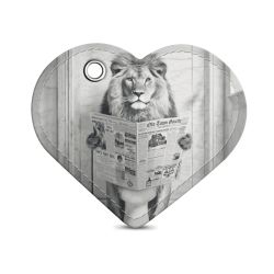 Key chain heart-shaped