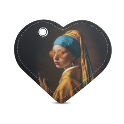 Key chain heart-shaped
