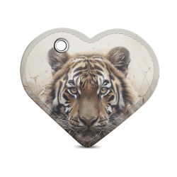 Key chain heart-shaped