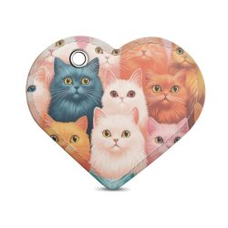 Key chain heart-shaped