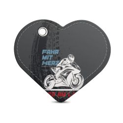 Schlüsselanhänger herzförmig