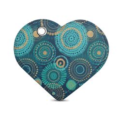 Key chain heart-shaped