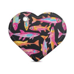 Key chain heart-shaped