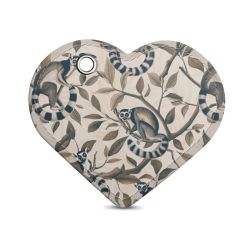Key chain heart-shaped