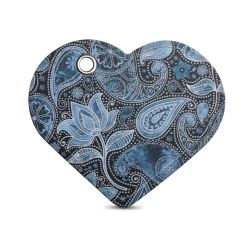 Key chain heart-shaped