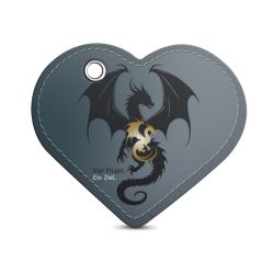 Key chain heart-shaped
