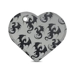 Key chain heart-shaped