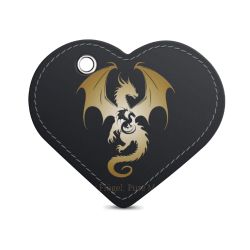 Key chain heart-shaped