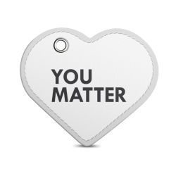 Key chain heart-shaped