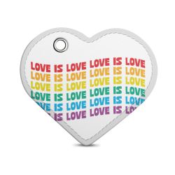 Key chain heart-shaped
