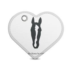 Key chain heart-shaped